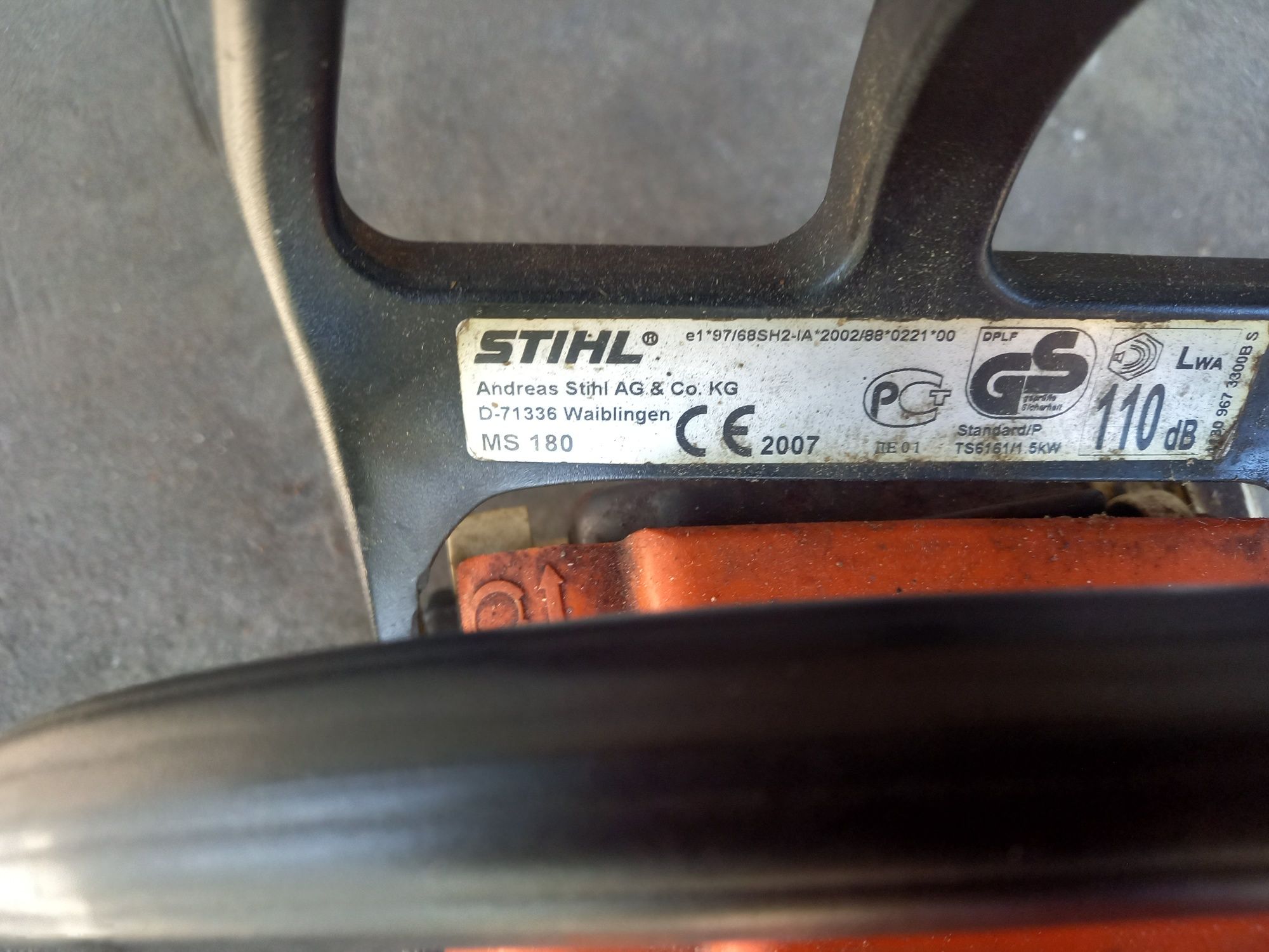 Piła Spalinowa Stihl 180