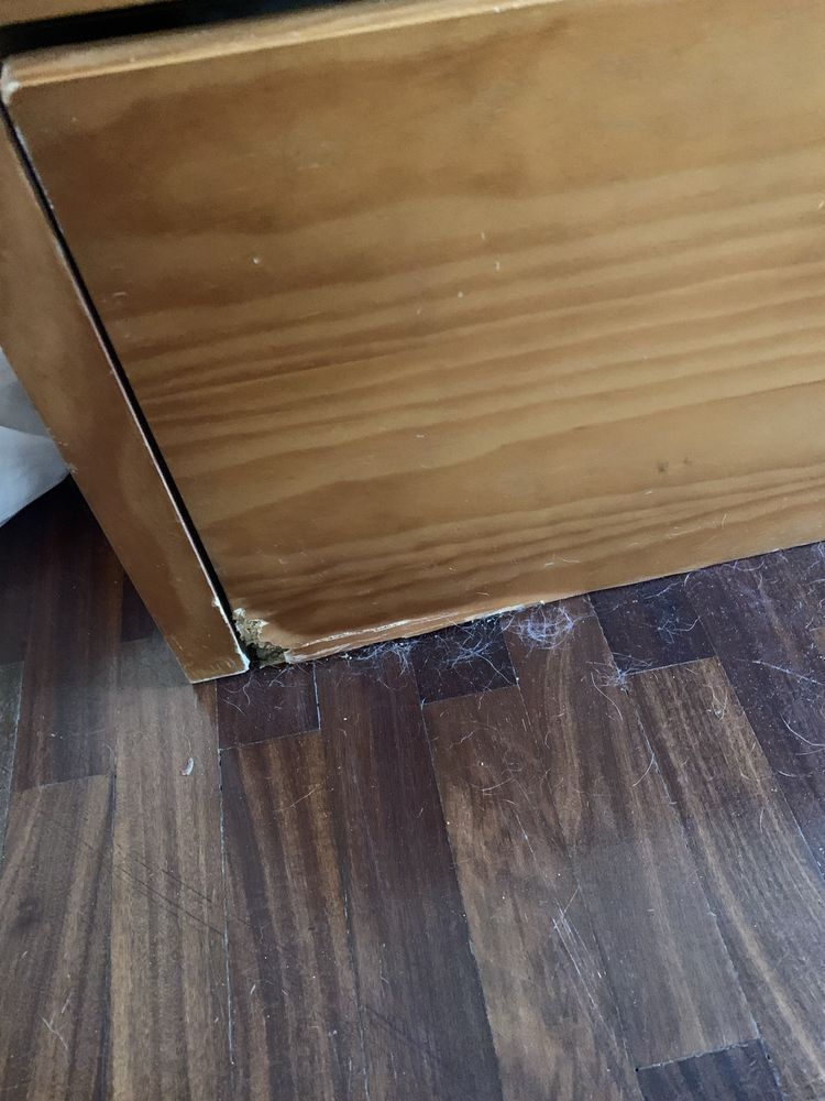 Cama de solteiro com gaveta