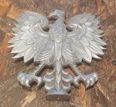 Orzeł sztandarowy aluminiowy