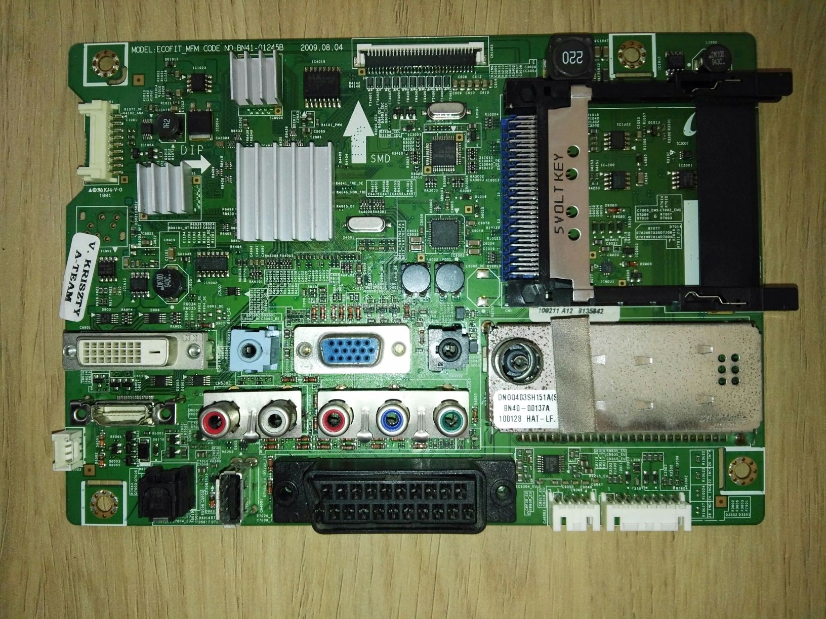 Main board Samsung bn41- 0 1 2 4 5