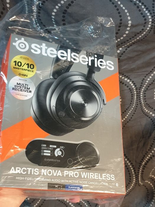 Nowe słuchawki Arctis Nova Pro Wireless for PC & PlayStation