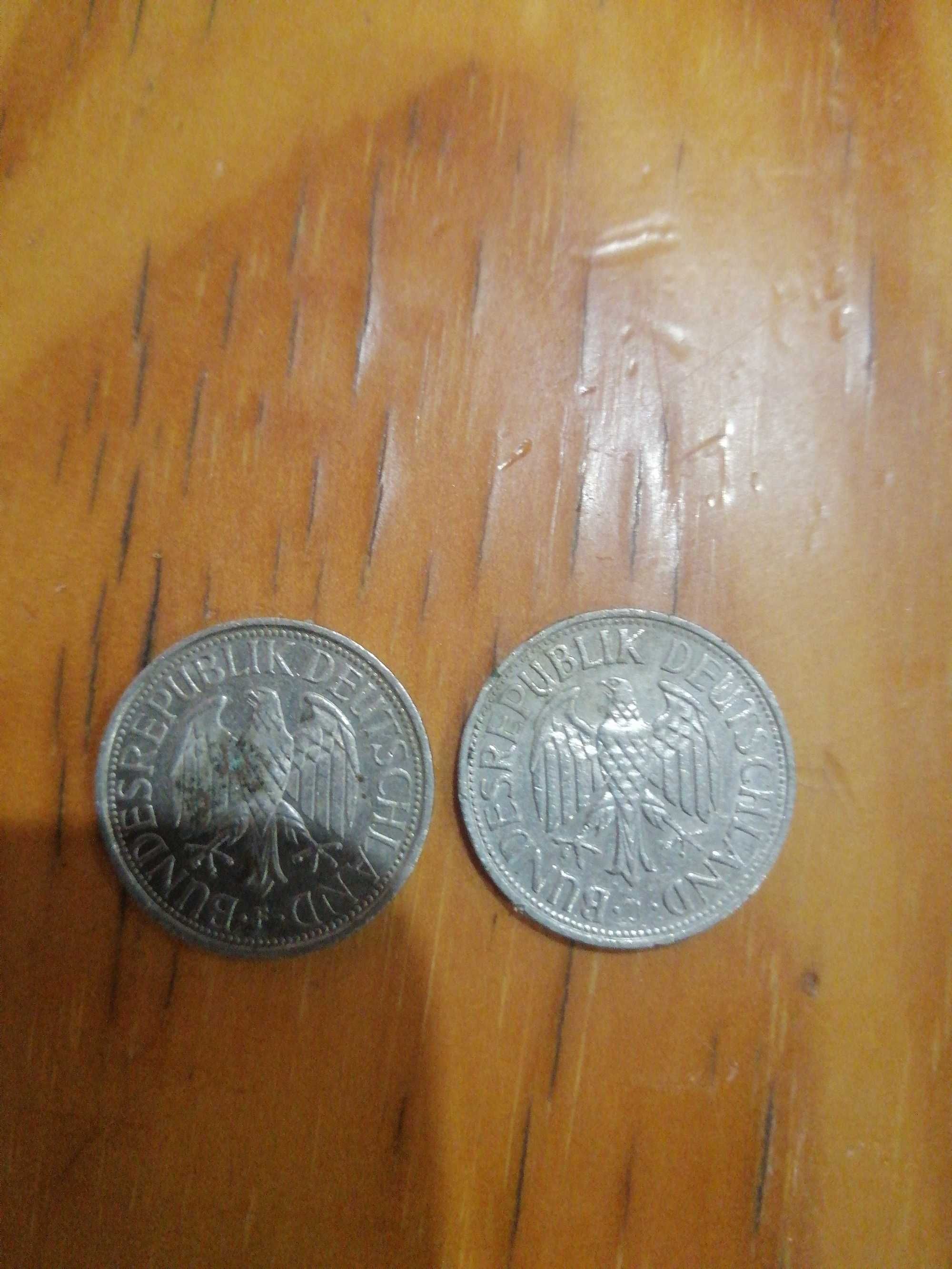 Moeda 1 deutsche mark 1972/1990