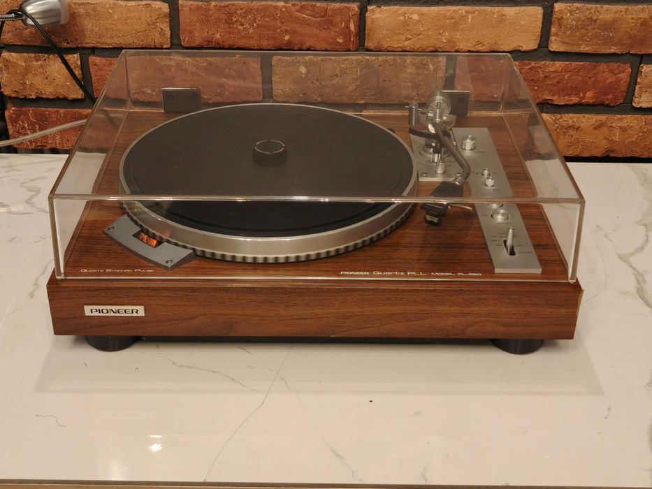 PIONEER PL-550 ! Flagowy gramofon Direct Drive Quartz ! Wer Europejska