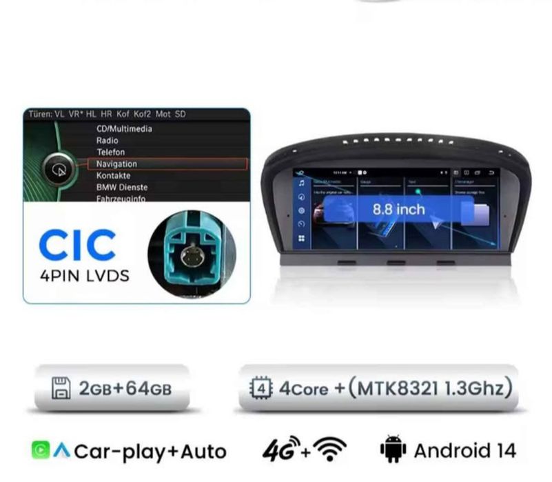 Radio android BMW E90 e91