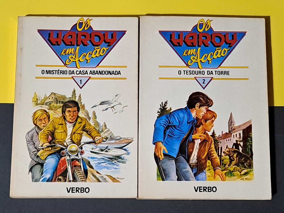 Franklin W. Dixon - Os Hardy (Colecção de 10 volumes)