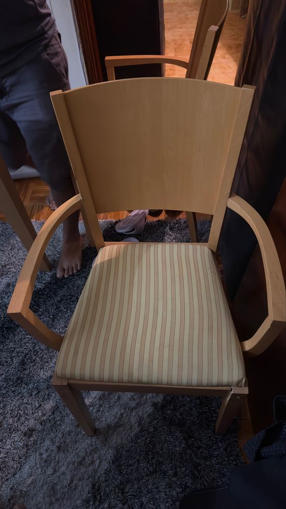 Mesa de vidro seminova