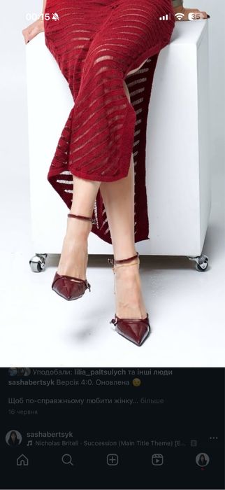 Туфлі слінгбеки під Zara