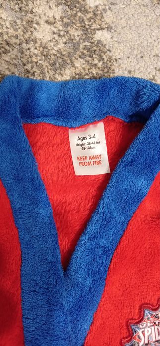 Szlafrok Spiderman 3-4 lata