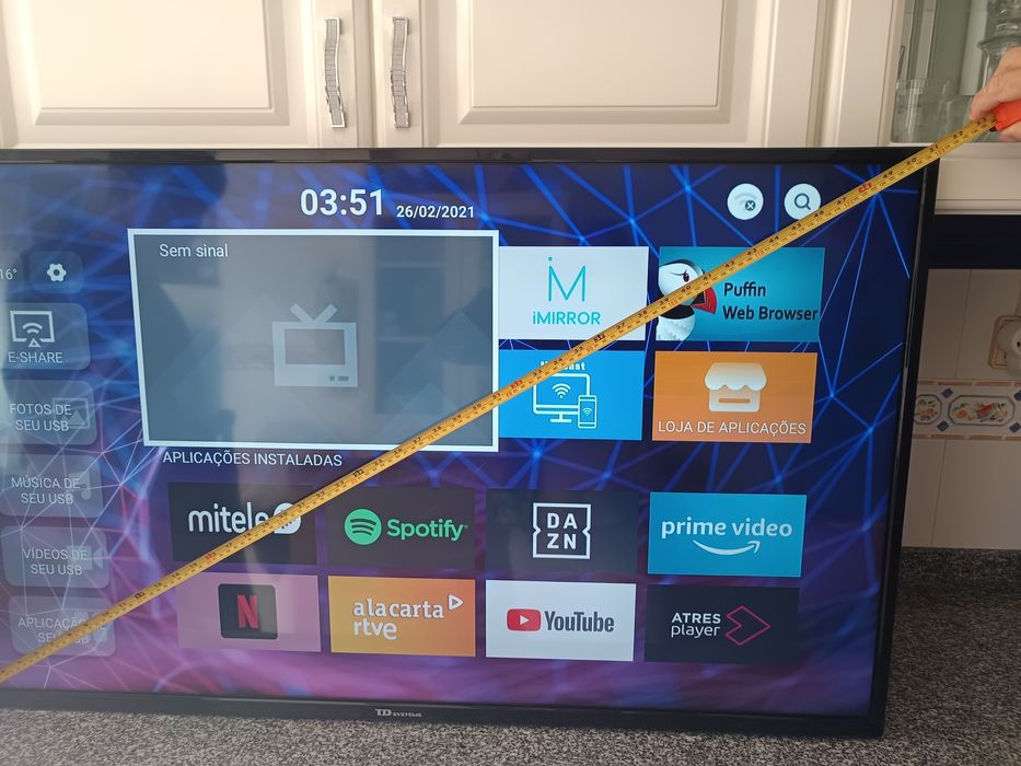 Tv TD systems 50" smart 4k