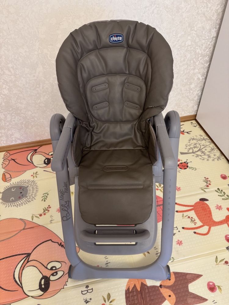 Стільчик для годування Chicco Polly Magic Relax Antiguan Sky