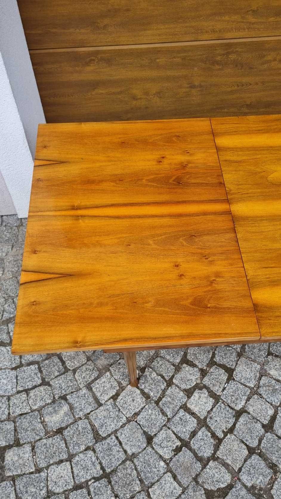 Stół Grabiński Design PRL Lata 60 fornir orzech