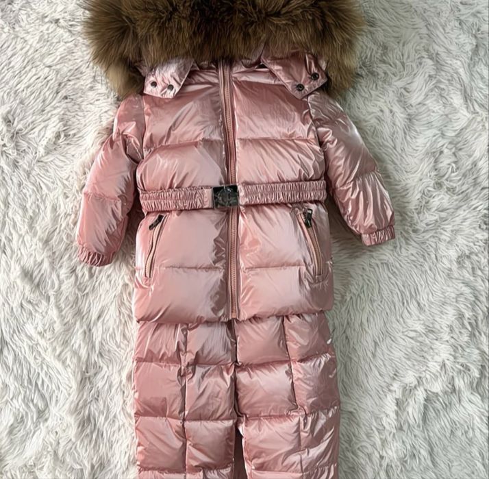 Дитячий зимовий комбінезон куртка брюки Moncler