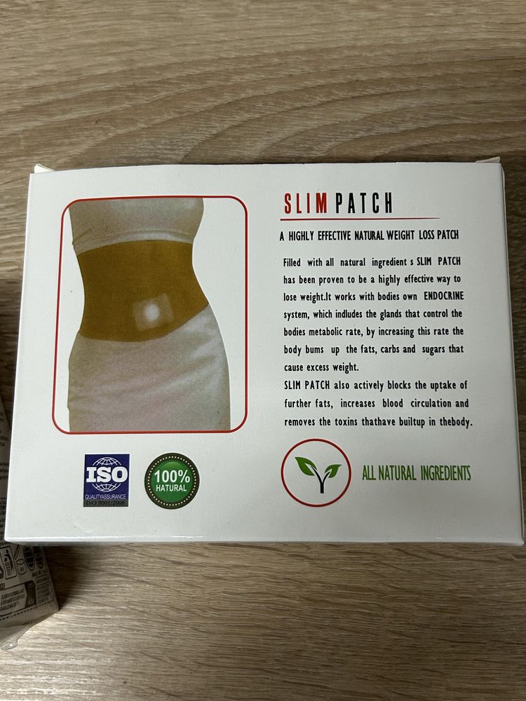 Plastry odchudzające Slim Patch-zestaw