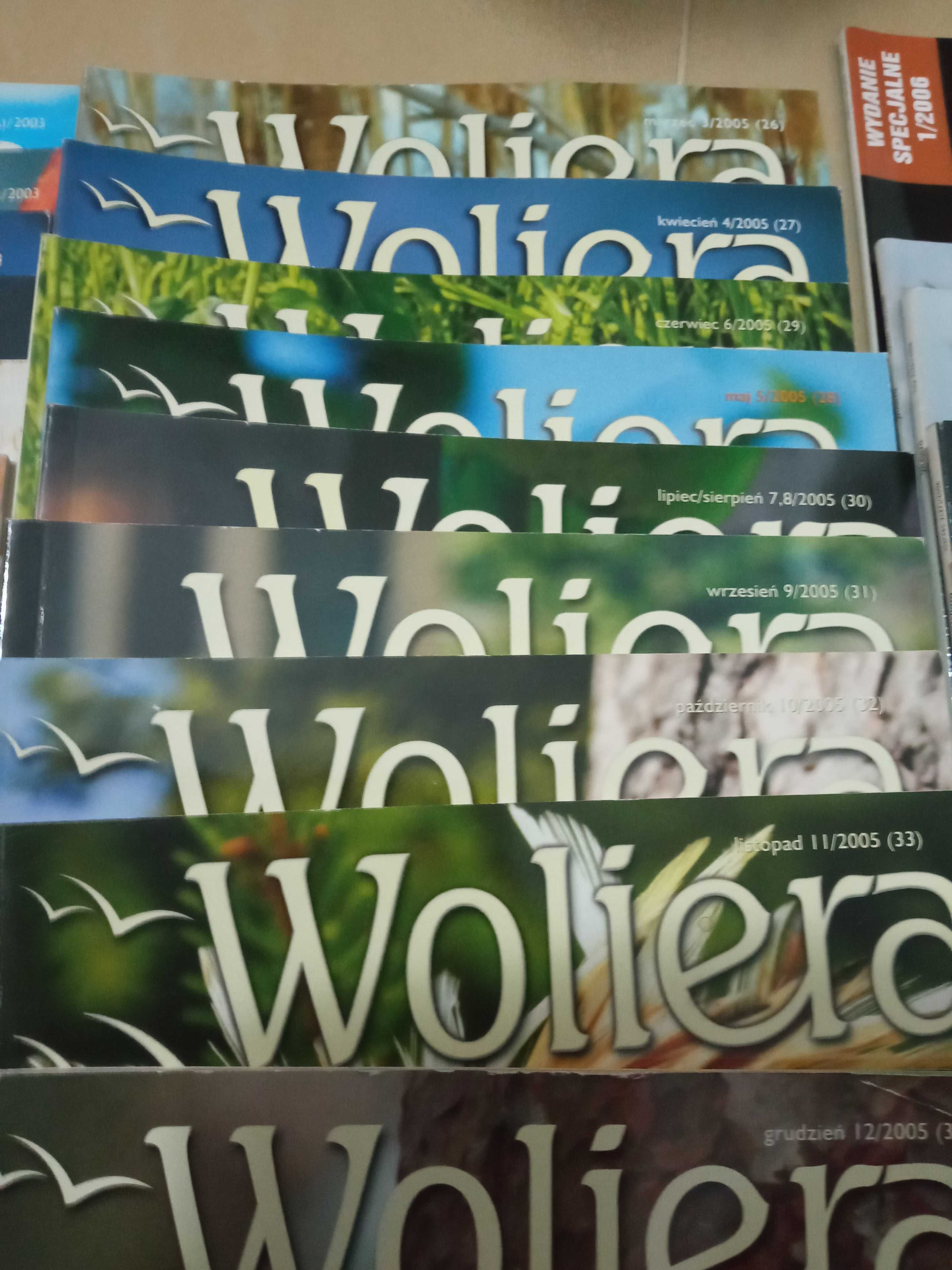 Woliera 2002,3,5,6 czasopismo