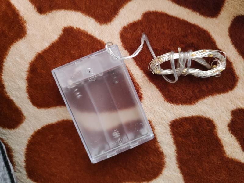 50 led Гірлянда 5м USB білого кольору 3метри 30 led на 3*AA