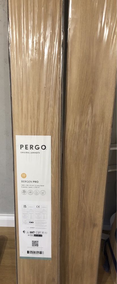Nowe panele laminowane Pergo Bergen Pro 2 paczki