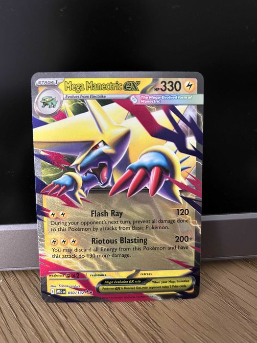 Pokemon Mega Manectric ex