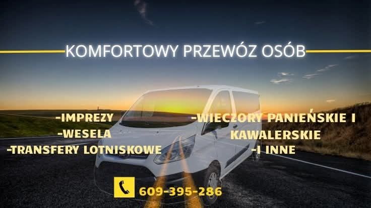 Bus przewóz osób na imprezy wesela panieński Kawalerski