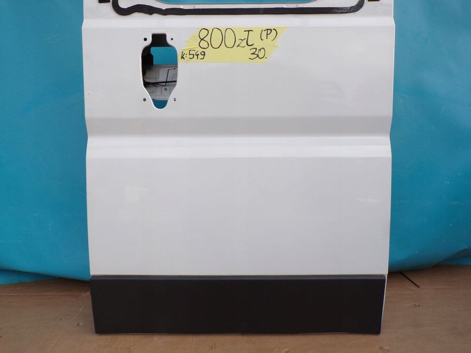 DUCATO JUMPER BOXER 06- DRZWI TYLNE PRAWE POD SZYBĘ H2 190cm BIAŁE