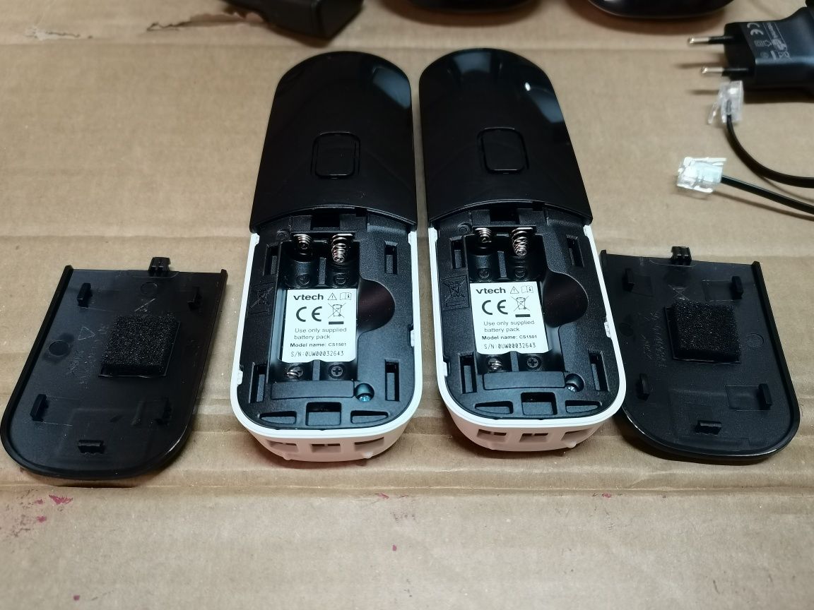 VTech CS1501 Telefon bezprzewodowy Dom Duo, DECT