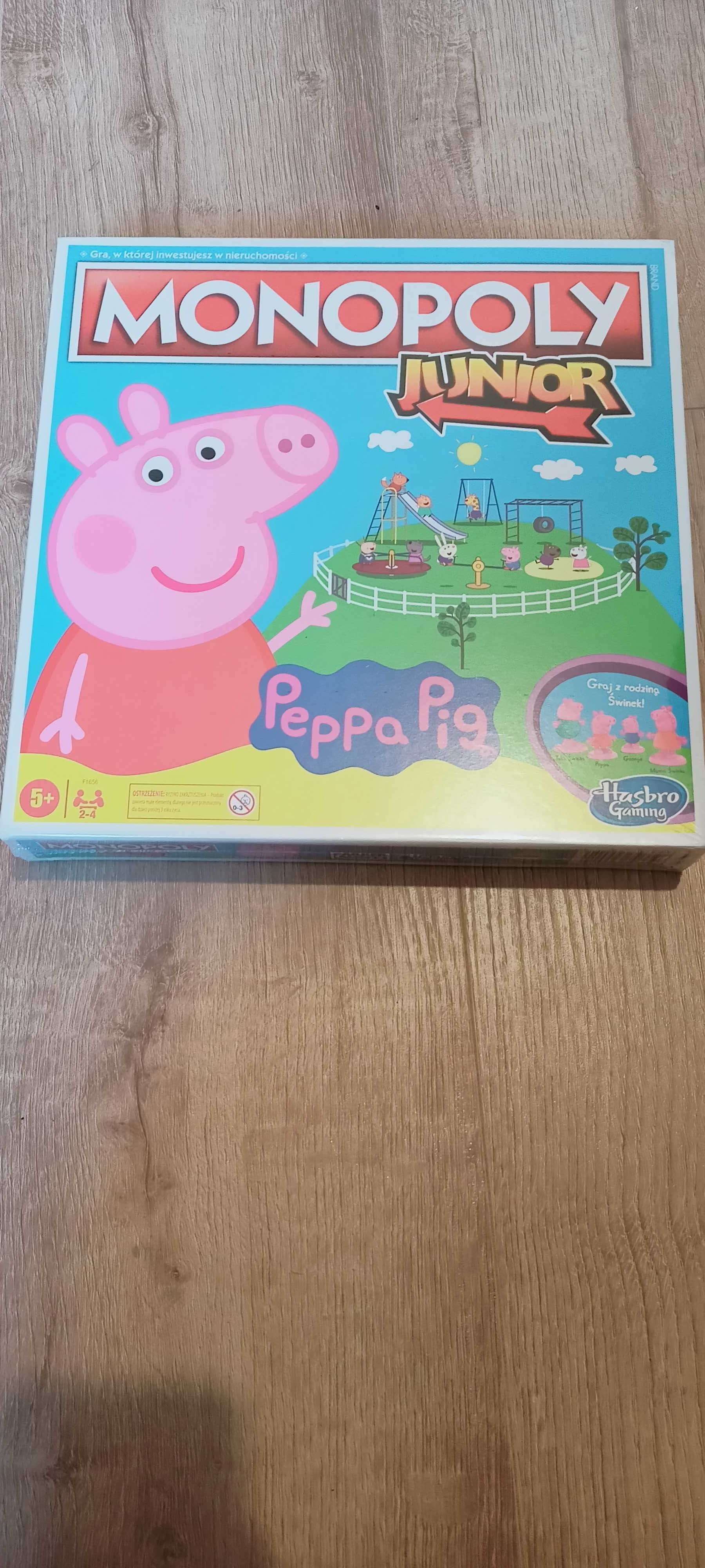 Monopoly Junior Peppa Pig Świnka Peppa NOWA