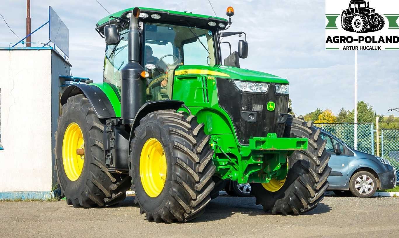 Трактор JOHN DEERE 7310 R - TLS - 2014 - оригинальная резина