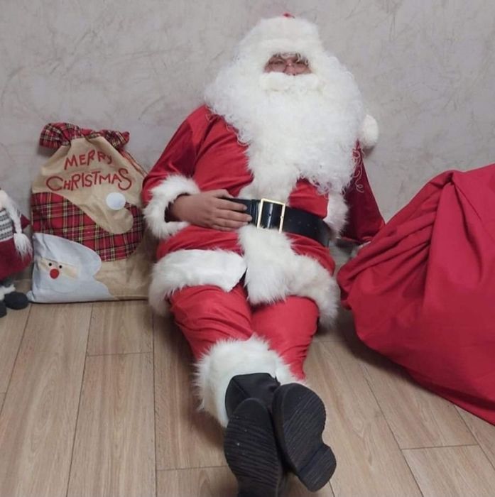 Profesjonalny stroj Świętego Mikołaja