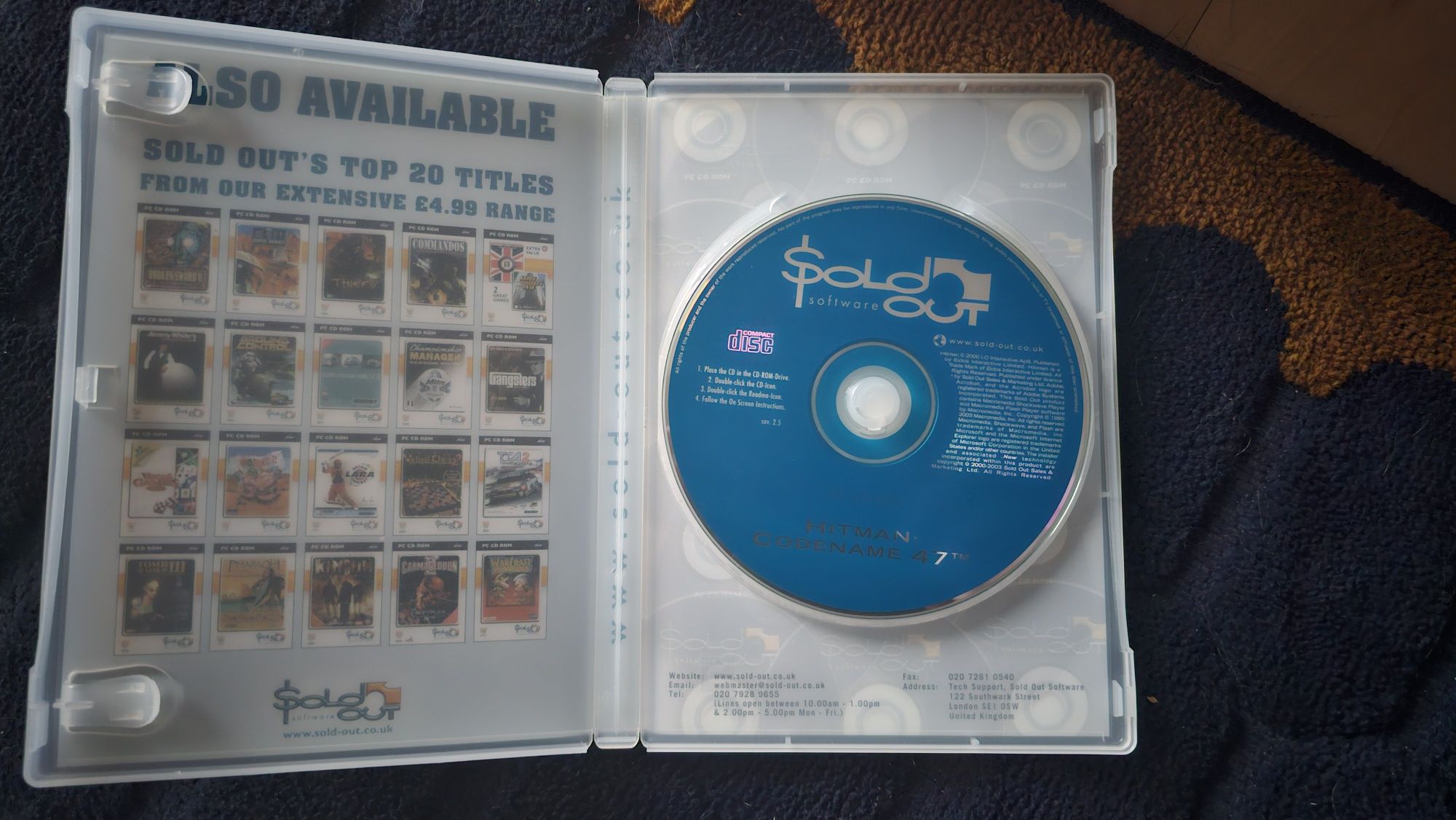 Hitman Codename 47 PC Gra