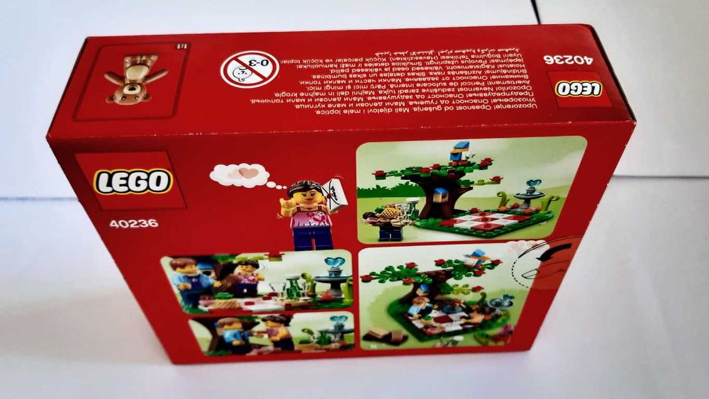 LEGO Creator Valentine's Day 40236 Romantic Valentine Picnic selado