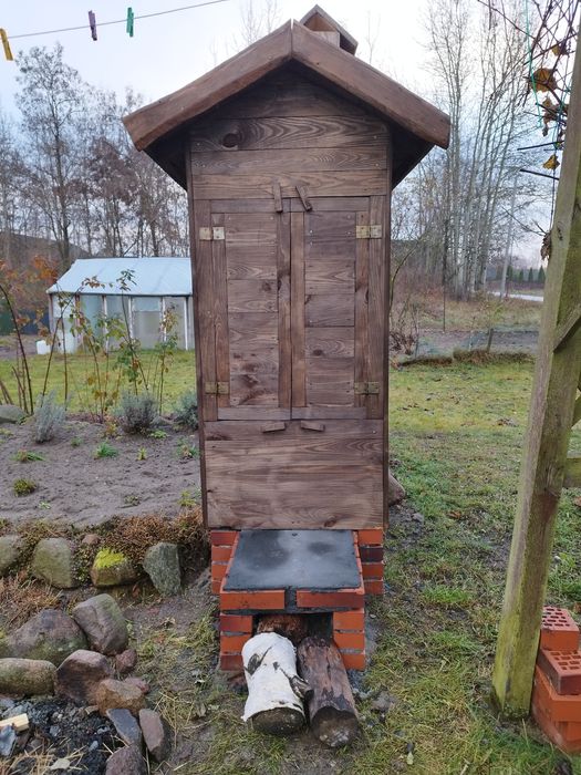 Wędzarnia drewniana duża