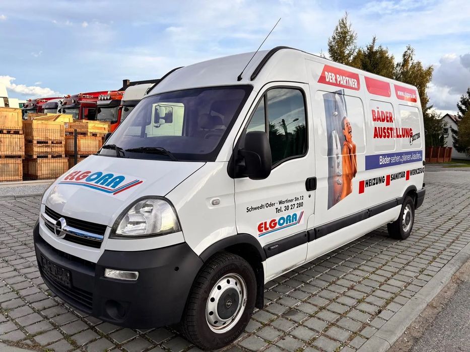 Opel Movano Master  Klima Długi Stan Idealny Tylko 215000km!!! Serwisowany Z Niemiec