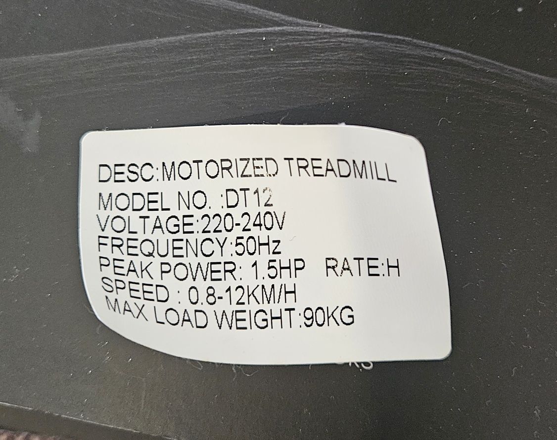 Passadeira de Corrida BODYTONE DT12+ (vel.máx:12 km/h)