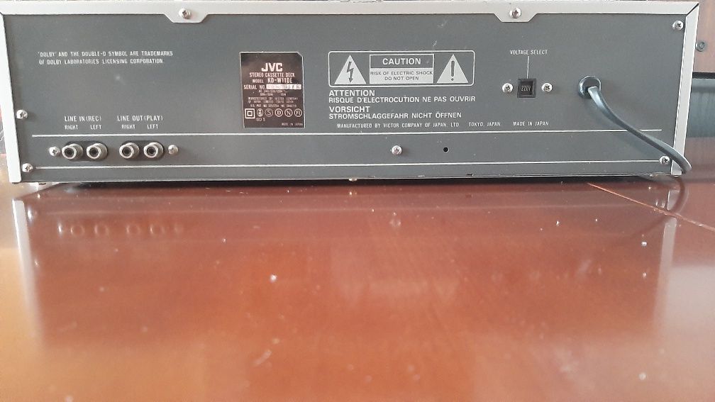 Magnetofon JVC KD-W110