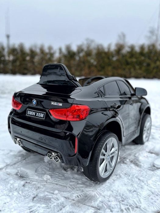 Дитячий електромобіль BMW X6M premium чорний