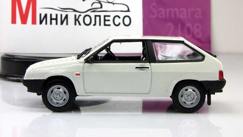 ВАЗ 2108 SAMARA - модель-игрушка от DeAgostini серия Автолегенды СССР