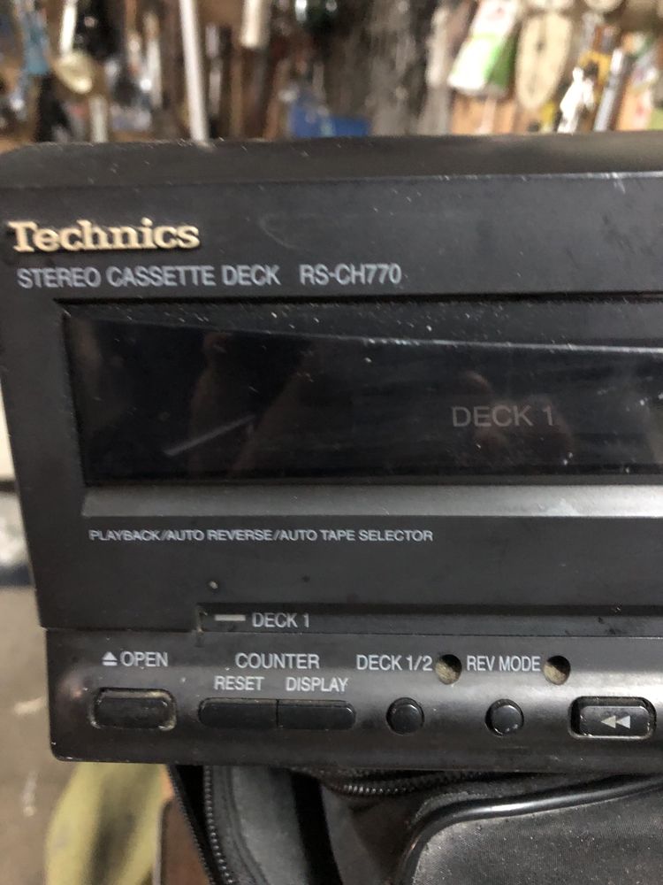 Vendo dek de cassettes  Technics