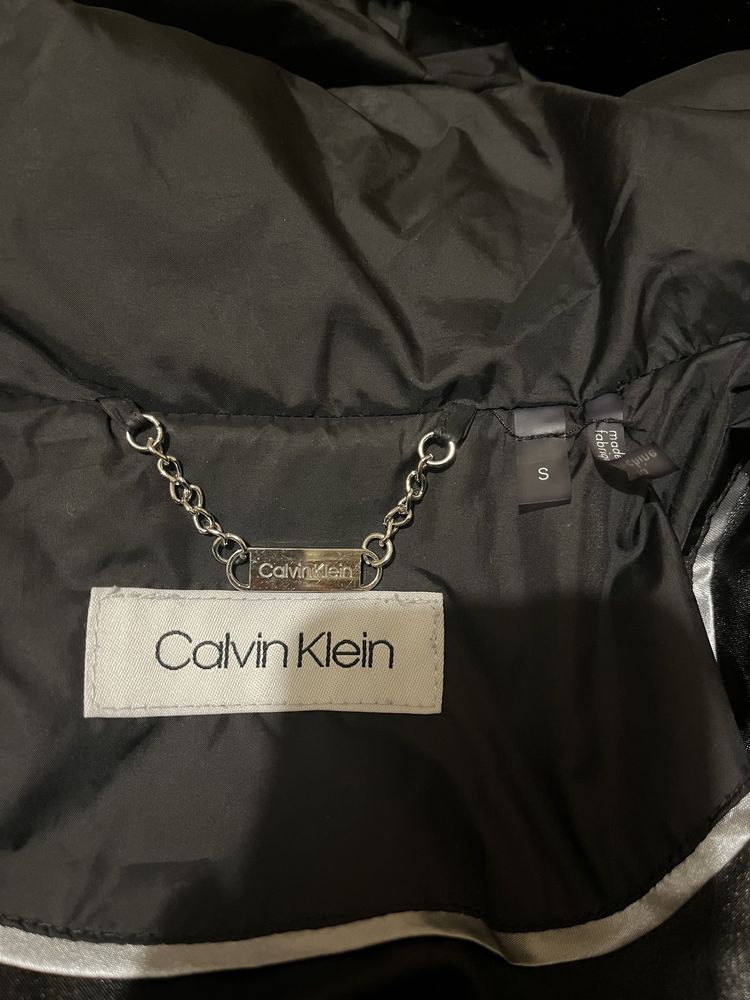 Зимний пуховик calvin klein