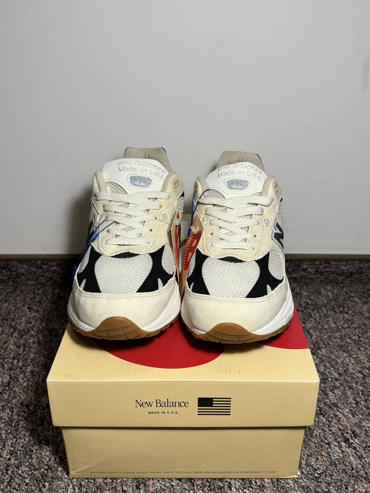 New Balance x Teddy Santis 993 Made in USA "Sea Salt Black'"
