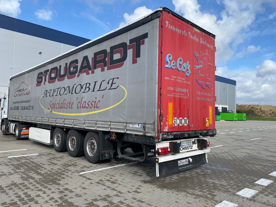 Schmitz Cargobull firanka plandeka standard ocynk