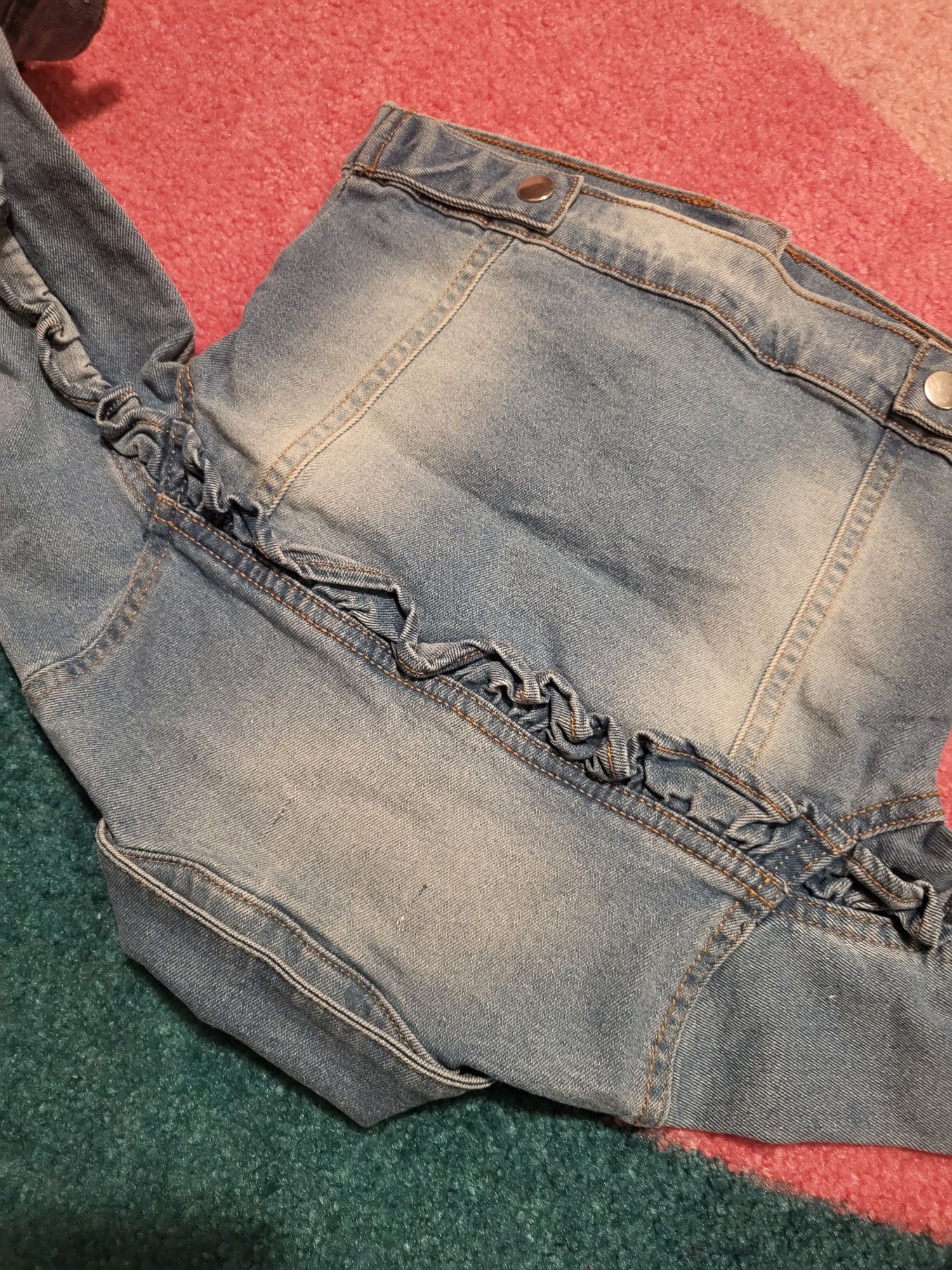 Kurtka jeansowa 92 cm śliczna 5-10-15