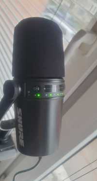 mikrofon MV7-K prawie nieużywany. Gwaranacja. Dodatkowy filtr.