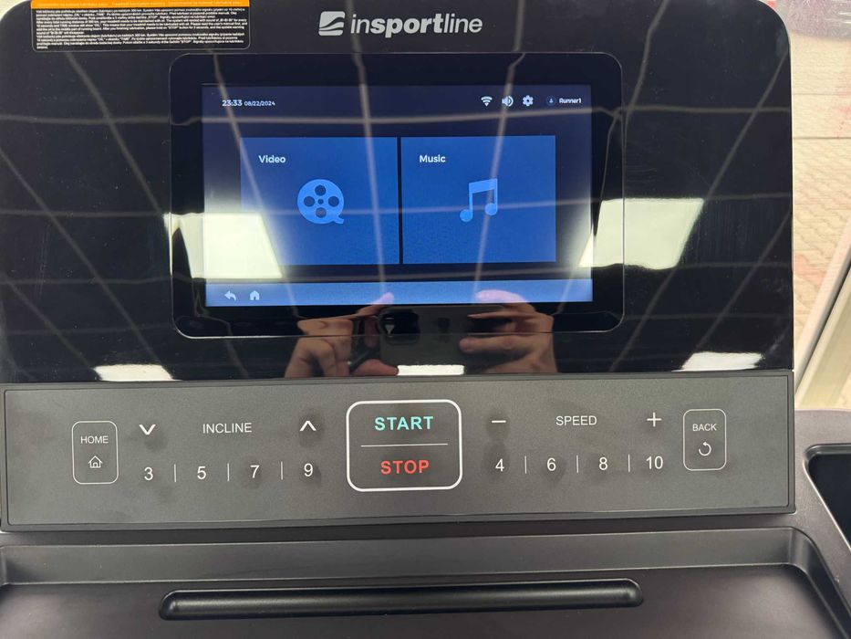 Profesjonalna bieżnia elektryczna inSPORTline ZenRun 80 SALON WARSZAWA