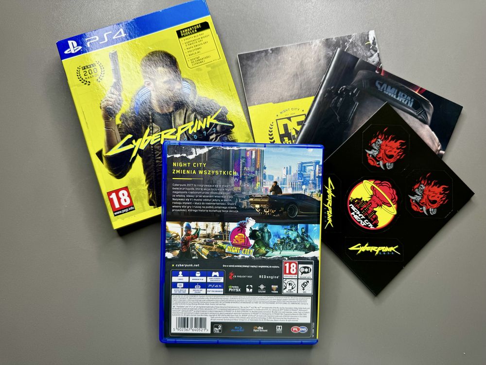 Gra “Cyberpunk” PS4