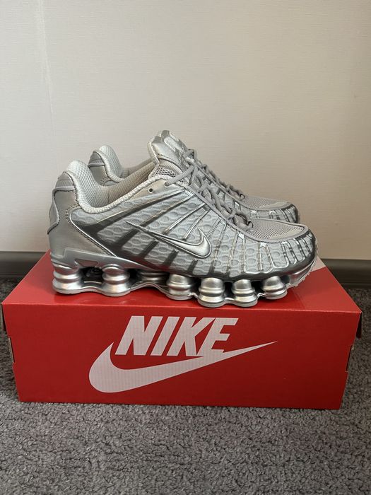 Кросівки Nike Shox TL Silver найк шокс тл сільвер