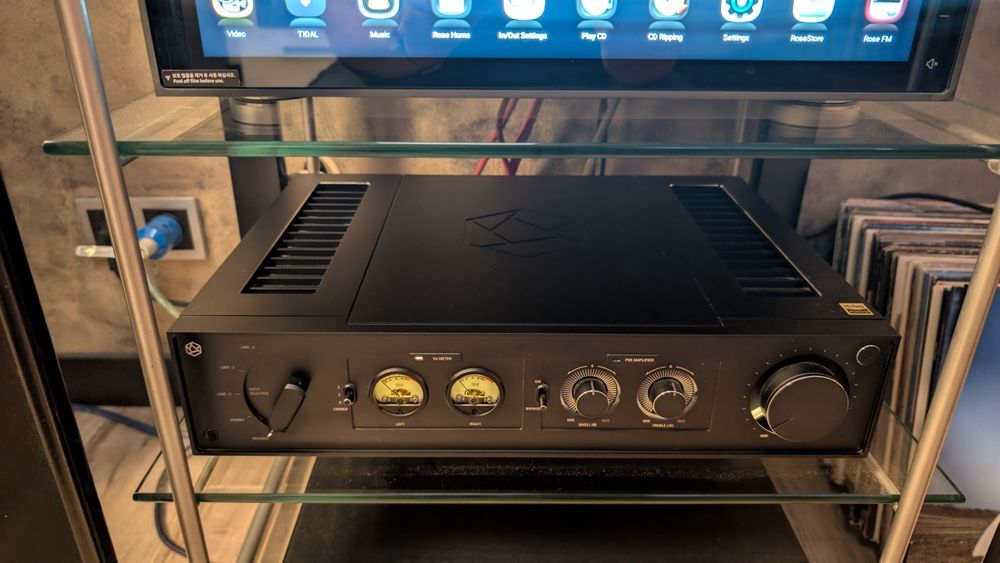 Hifi Rose RA280 - wzmacniacz ,czarny .
