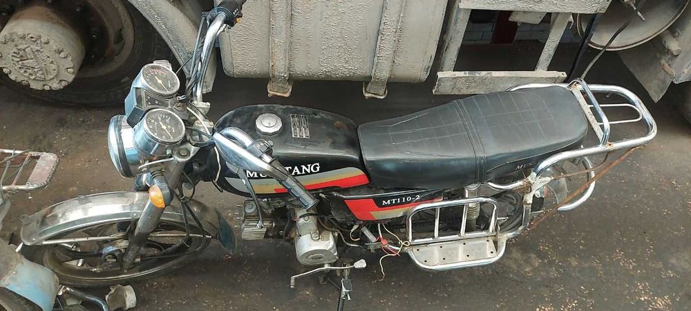 Мопед Альфа и Messtang MT110-2
