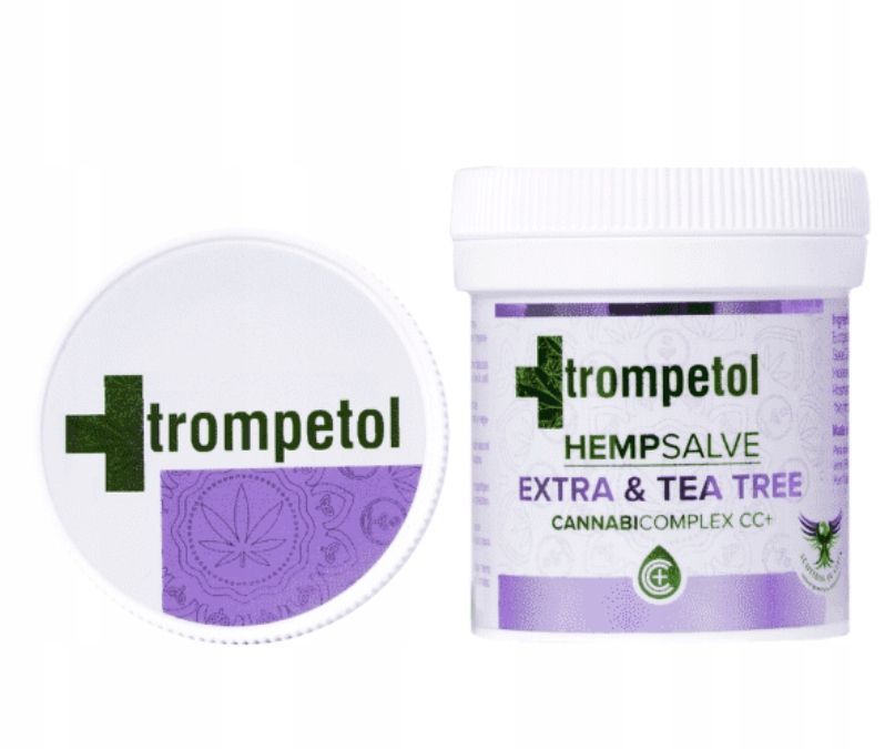 Maść konopna HempSalve EXTRA & TEA TREE - 100ml TROMPETOL