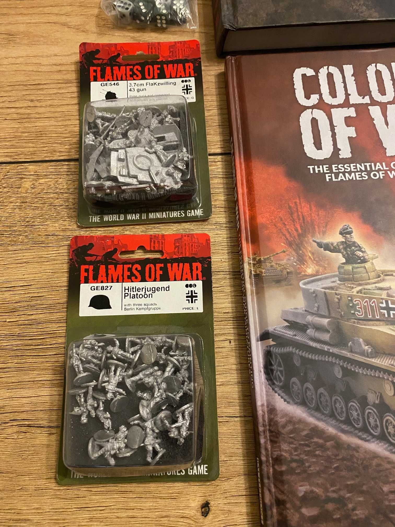 Flames of War gra figurkowa podręczniki figurki