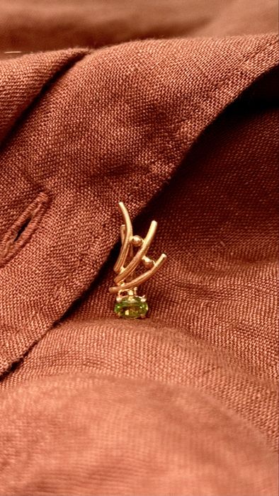 Стильні золоті сережки, 5 гр, шикарні на подарунок