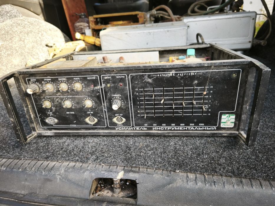 Комплект лампових концертних підсилювачів ЛОМО (СРСР)